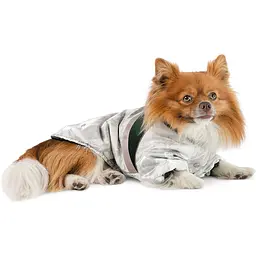 Куртка для собак Pet Fashion Bony М біло-зелена - мініатюра 4