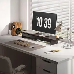 Підставка під монітор OfficePro MR164DW Dark Wood/Black MR164DW - мініатюра 6
