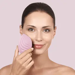 Електронна звукова щітка для обличчя GESKE Sonic Facial Brush 5 в 1 рожева - мініатюра 5