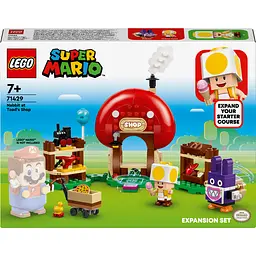 Конструктор LEGO Super Mario Nabbit у крамниці Toad. Додатковий набір 230 деталей (71429)