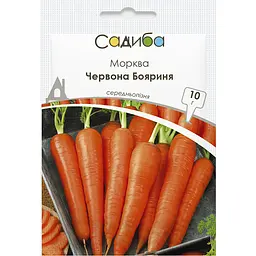 Морква Садиба Червона Бояриня 10 г