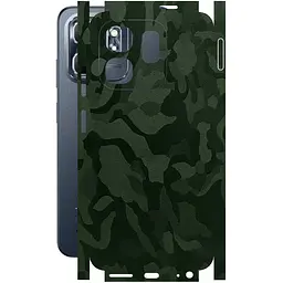 Захисна плівка StatusSKIN для Infinix Hot 50i X6531 Корпус Вініл Камуфляж зелений