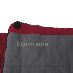 Спальний мішок Bo-Camp Uda Cool/Warm Golden -10° Red/Grey (3605898), Червоний - мініатюра 3