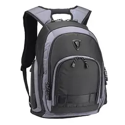 Рюкзак для ноутбука 16 Sumdex PON-395GY, Black/Grey, поліестер, 27.3 x 26.7 x 3.8 см - мініатюра 3