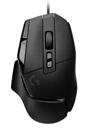 Миша Logitech G502 X, Black, USB, оптична (сенсор HERO 25K), 100 - 25 600 dpi, 13 програмованих кнопок, перемикачі LIGHTFORCE (910-006138)