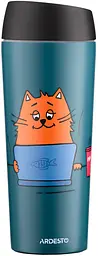 Термокухоль Coffee time Red Cat 450мл нержавіюча сталь синій ARDESTO kuh0014294