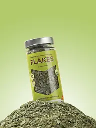 Пластівці дріжджові неактивні Flakes зі спіруліною 80 г - мініатюра 2