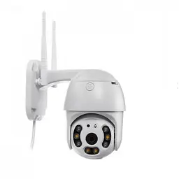 Камера зовнішня вулична поворотна CAMERA CAD N3 APP WIFI IP 2.0mp біла камера відеоспостереження - мініатюра 3