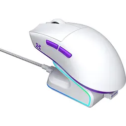 Bluetooth миша HATOR Hellyberry HM47 Wireless White/Violet UA