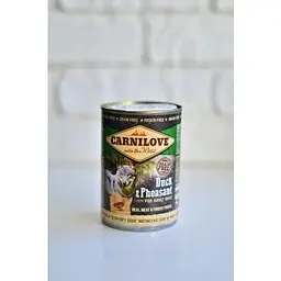 Вологий корм Carnilove Duck & Pheasant для собак качка та фазан 400 г - мініатюра 6