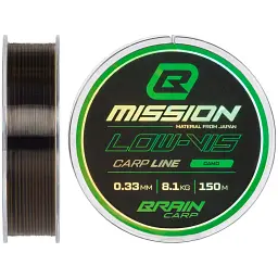 Волосінь Brain Mission Carp Line (Camo) 150m 0.33mm 8.1kg