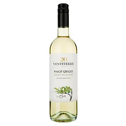 Вино Zonin Pinot Grigio Terre Siciliane, біле, сухе, 0,75 л