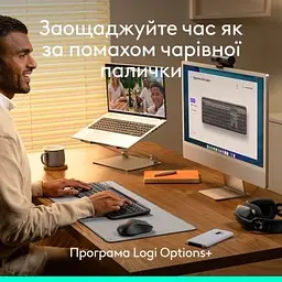 Клавіатура Logitech Slim Solar+ Bluetooth Graphite (920-013764) - мініатюра 9