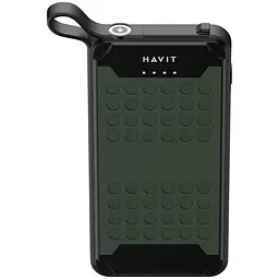 Захищений повербанк Havit FS214 IP67 Green 10000 mAh  (HV-FS214) - мініатюра 2