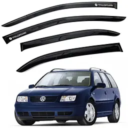 Дефлектори вікон ветровики Volkswagen Bora Variant / Jetta IV Variant 1999-2005 Скотч 3M Voron Glass