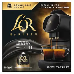 Набір: Кава мелена в капсулах L'OR Double Ristretto #11, 104 г (10 шт. х 10.4 г)