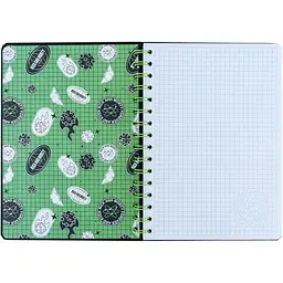 Блокнот Kite Rick and Morty A5 у клітинку 80 аркушів (RM24-190) - мініатюра 2