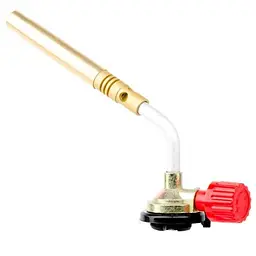 Пальник газовий з регулятором ручний сопло D=10 мм INTERTOOL GB-0024