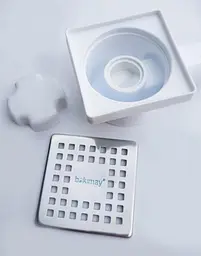 Трап каналізаційний Bakimay PL5056 боковий 10х10 см 30412 - мініатюра 3