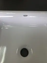 Умивальник Grohe Cube Ceramic 400x400 мм 3948200H, Білий - мініатюра 8