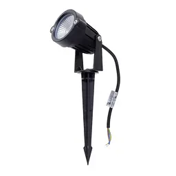 Светильник грунтовый Brille LED 3W Red COB IP65 BK (AS-11)