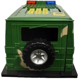 Машинка-скарбничка дитяча Bodyguard Гелендваген сейф з кодовим замком Camouflage Green (tdd043) - мініатюра 3
