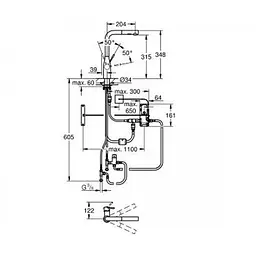 Змішувач для кучні Grohe Essence New 30311000, Хром - мініатюра 2