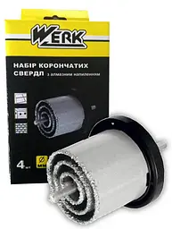 WERK Набір свердел 4 шт