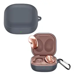 Чохол для навушників BeCover Silicon для Samsung Galaxy Buds 2 / Buds Live / Buds Pro Gray (705409) - мініатюра 2
