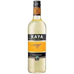 Вино Kaya Chardonnay біле сухе 14% 0.75 л