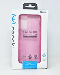Чохол прозорий протиударний Speck Presidio Perfect Clear Grip Samsung Galaxy S20 Plus (6.7") Pink - мініатюра 6