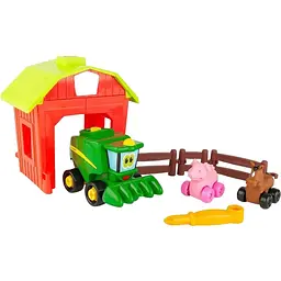 Конструктор John Deere Kids Збери трактор із загоном (47210)