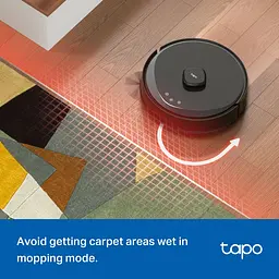 Робот-пилосос TP-Link TAPO RV 30 MAX LIDAR з підтримкою вологого прибирання + док-станція - мініатюра 7