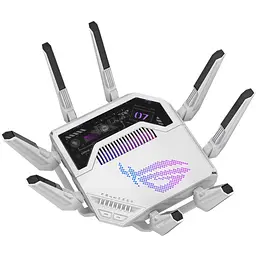 Роутер ASUS ROG Rapture GT-BE19000AI (90IG09S0-MO9A0V) - мініатюра 4