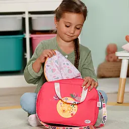 Сумка для ляльки BABY BORN серії "Pinplay" – ТУРБОТЛИВИЙ ДОГЛЯД (з аксес.) BABY born 837610 - мініатюра 8