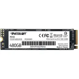 Накопичувач SSD M.2 2280 480GB Patriot (P310P480GM28)