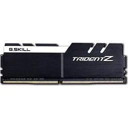 Модуль пам'яті DDR4 G.Skill Trident Z Black/White 2x16 GB 3200MHz [F4-3200C16D-32GTZKW] [102455] - мініатюра 3