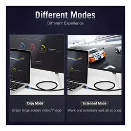 Кабель мультимедійний HDMI M to HDMI M 1.0m V2.0 Vention (AACBF) - мініатюра 2