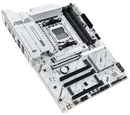 Материнська плата ASUS X870 MAX GAMING WIFI7 W White (X870 MAX GAMING WIFI7 W) (Socket AM5, AMD X870, ATX) - мініатюра 3