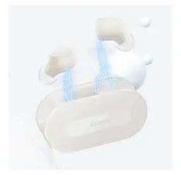 Бездротові навушники Baseus Bowie EZ10 True Wireless Earphones, Low Latency, Baseus Rapid Charge, BT5.3, 40mAh, 300mAh, 5h, White A00054300226-Z1 - мініатюра 7