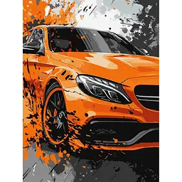 Картина за номерами "Яскрава міць" art_selena_ua KHO5154, 30х40 см