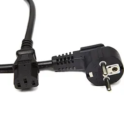 Кабель живлення PowerPlant IEC C13, Cu, 3x1.5мм2, 1м (CC360314)