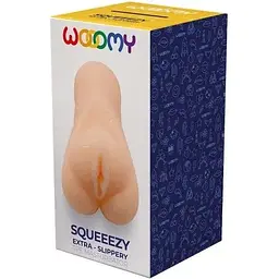 Мастурбатор-вагіна Wooomy Squeeezy Masturbator - мініатюра 3