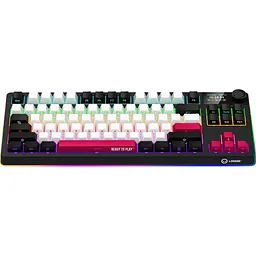 Клавіатура Lorgar KBP70TKLW Pro Black/Red (LRG-KBP70TKLW-BK-US) [144814] - мініатюра 2