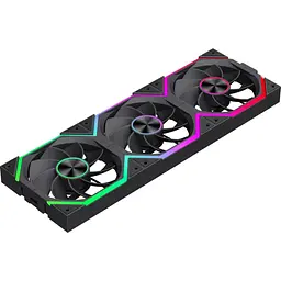 Комплект вентиляторів GameMax FN12A-N2 WL-R AURA Revers 3*120мм PWM - мініатюра 3
