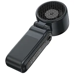 Портативний вентилятор Hoco HX604 handheld folding fan 3000 mAh Navy Blue - мініатюра 2