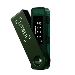 Апаратний гаманець для криптовалют Ledger Nano S Plus Emerald Green (LNSPEG)
