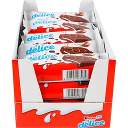 Бісквіт Kinder Delice з молочною начинкою в шоколаді 42 г (29057) - мініатюра 5