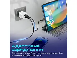 Мережевий зарядний пристрій Promate PowerPort-25AC White - мініатюра 4