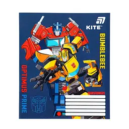 Зошит Kite Transformers, 12 аркушів, коса лінія (TF26-235), в асортименті - мініатюра 9